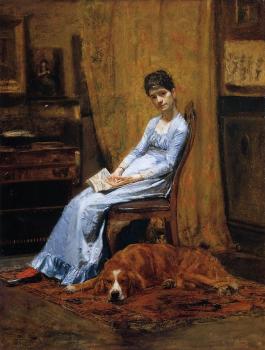 Thomas Eakins : The Artist's Wife and His Setter Dog